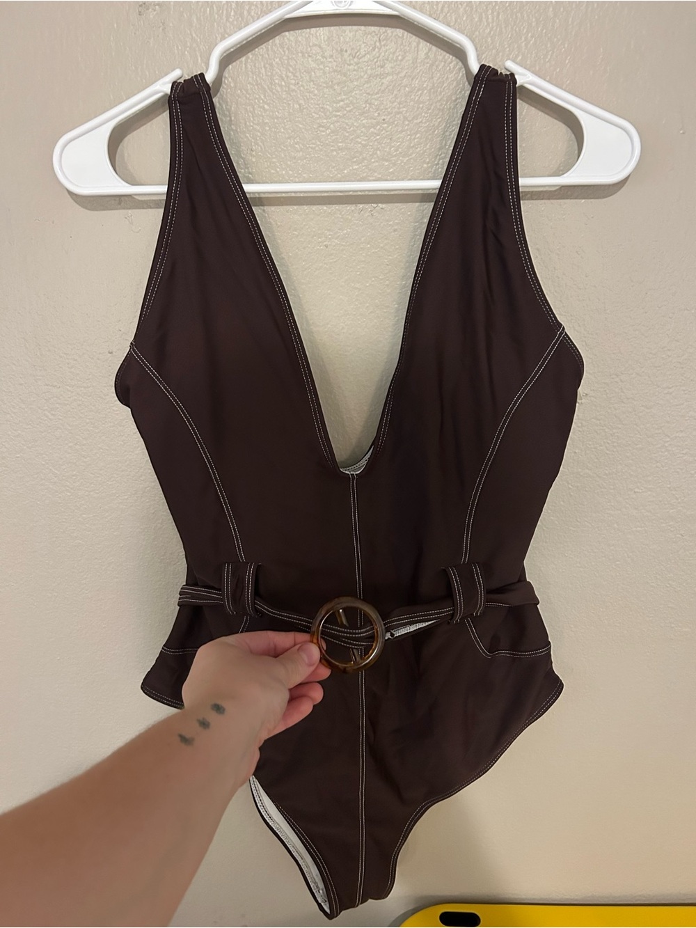 One-piece swim suit